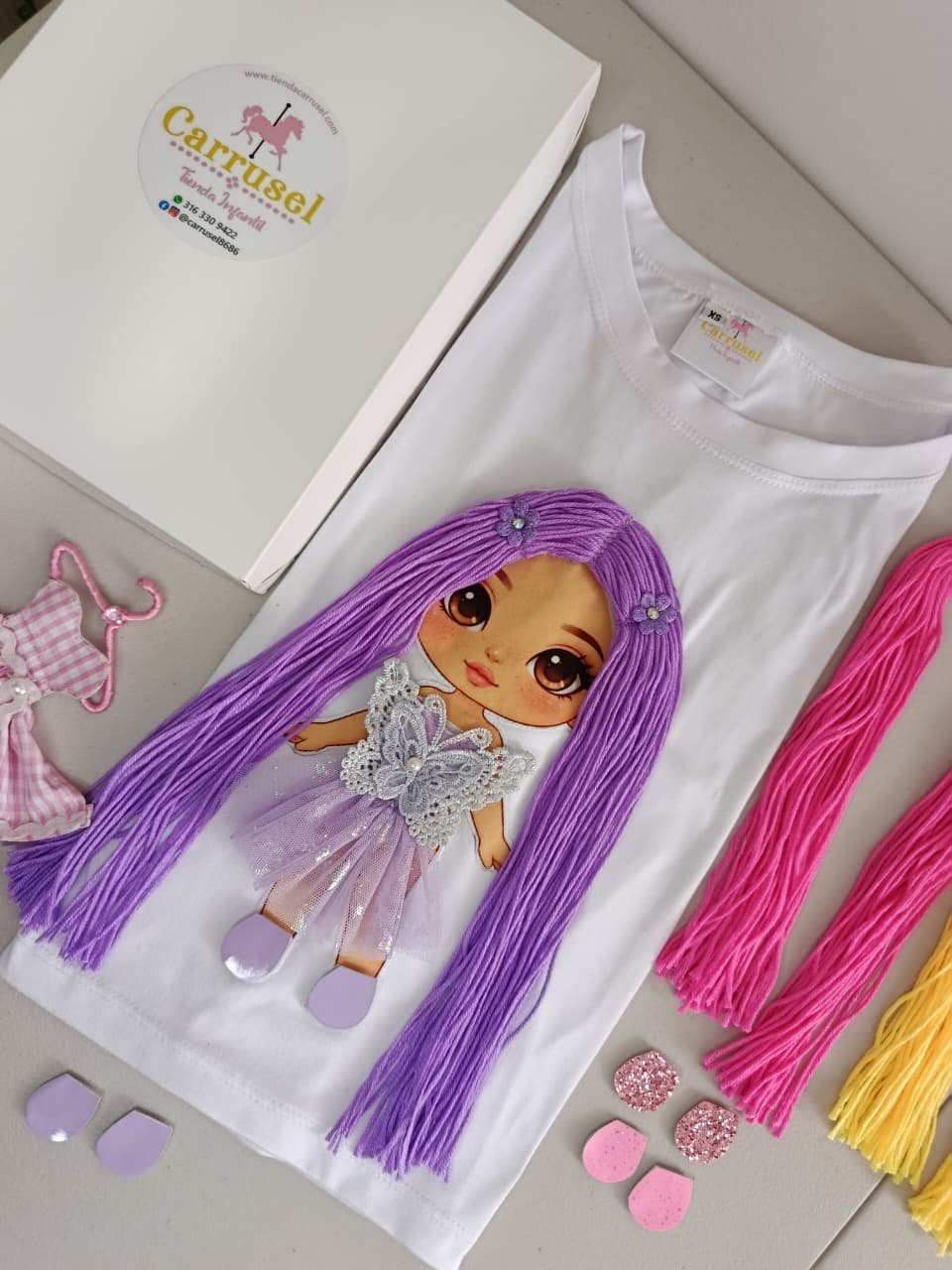 Fashion Doll Camiseta Real 2